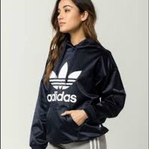 Adidas originals navy blue pullover